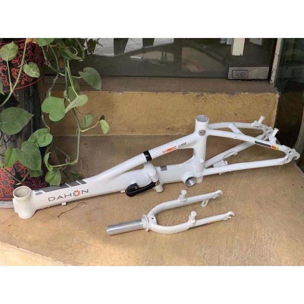 FRAME SET DAHON VISC D9 - Sepeda Lipat Terbaik 16 Inch 9 Speed - not D8 D18 P8 P18 vbrake discbrake