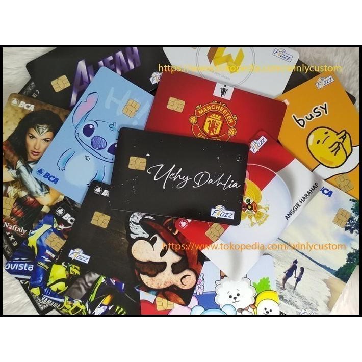 

DISKON CUSTOM KARTU PVC DESIGN ID CARD PLN BAHAN PVC - 2 SISI !!!!