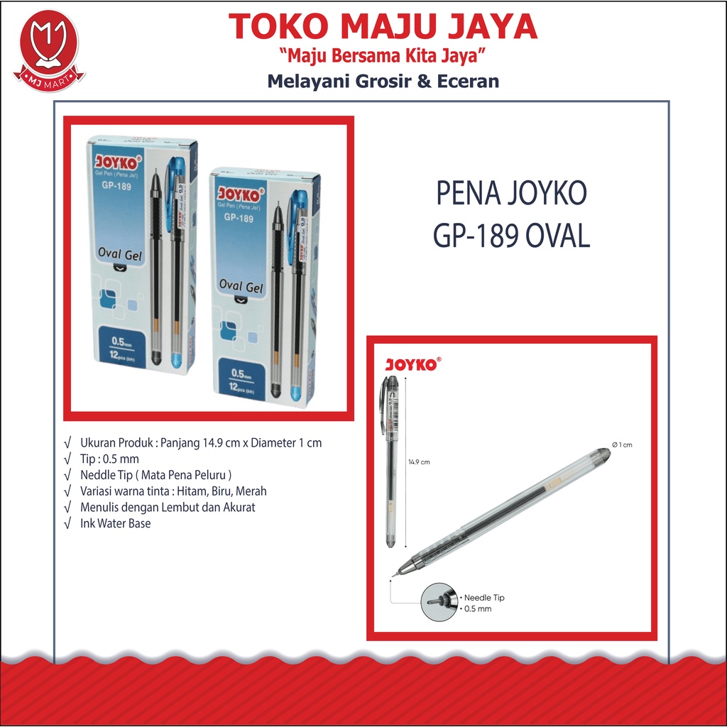 PENA JOYKO GP-189 OVAL BLACK