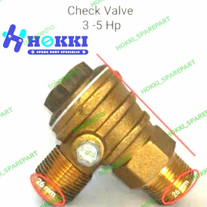 Check Valve Kompresor Type 3 - 5 Hp