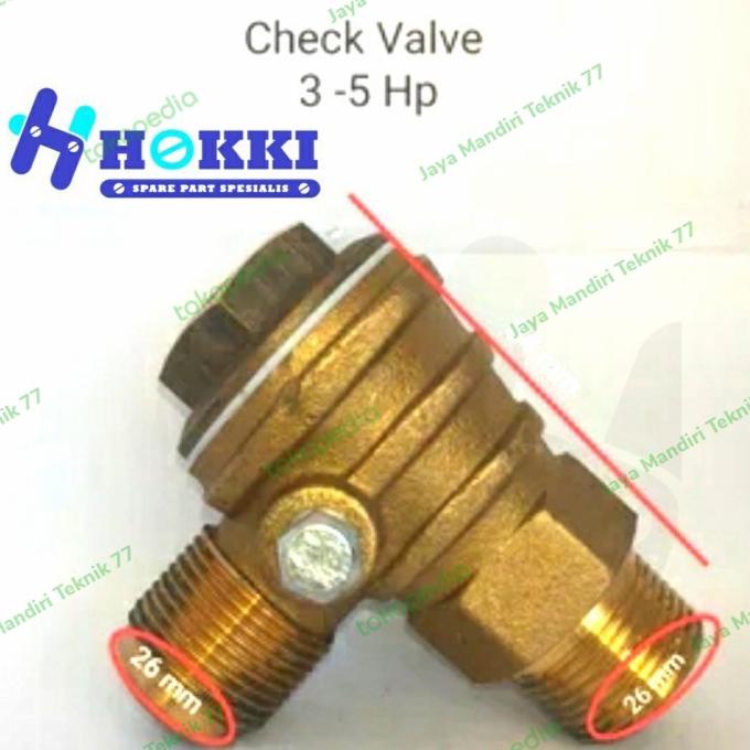 Check Valve Kompresor Type 3 - 5 Hp