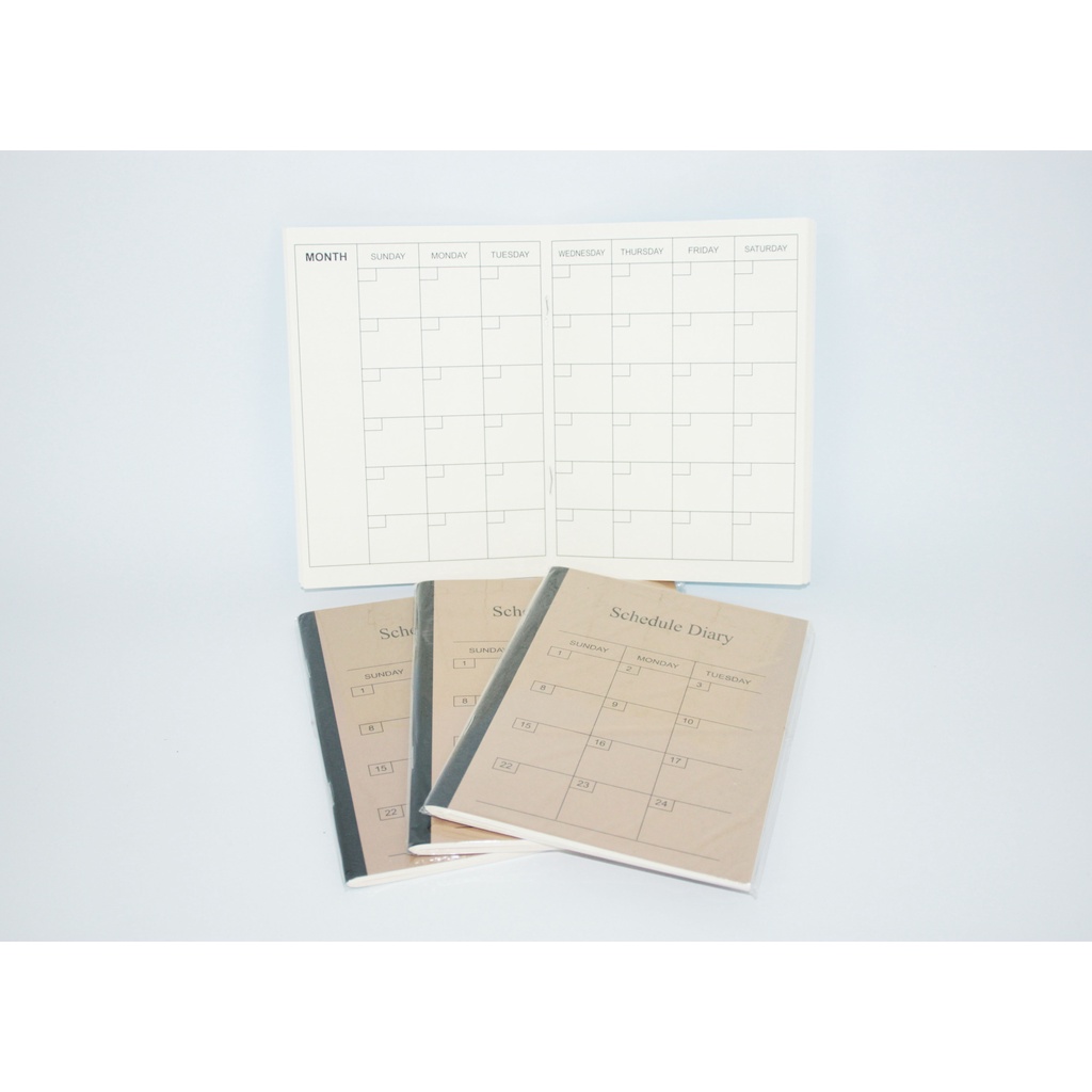 

Schedule Diary / Jadwal Harian Ukuran 13 cm x 18 cm
