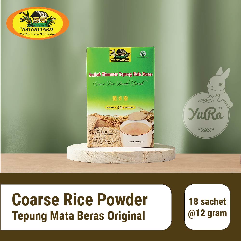 

Naturefarm Tepung Mata Beras / Coarse Rice Powder (CRP) Sachet