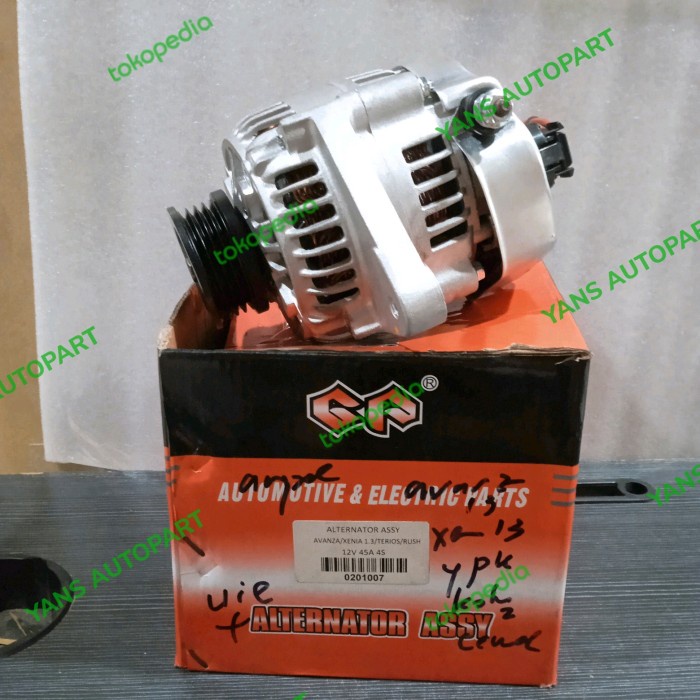 [New Ori] Dinamo Ampere Alternator Avanza Xenia 1.3 Gp Terbatas