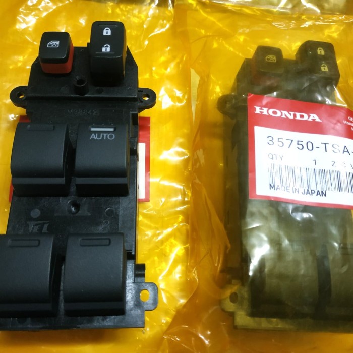 [Original] Saklar Power Window Brv 2016 Up Mobilio Brio. Original Honda Tec Terbaru