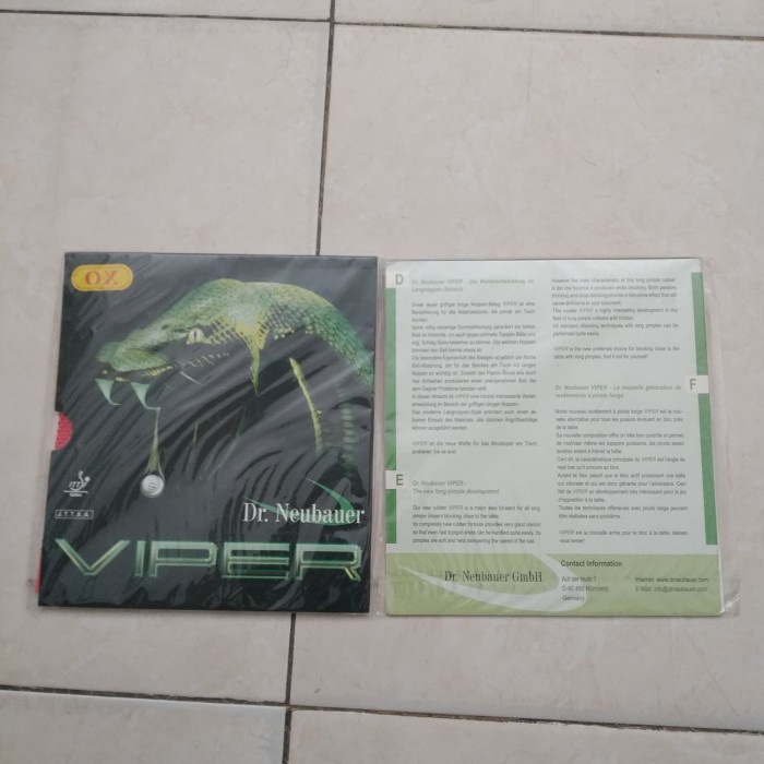 ✨New Ori Dr. Neubauer - Viper Bisa Sameday