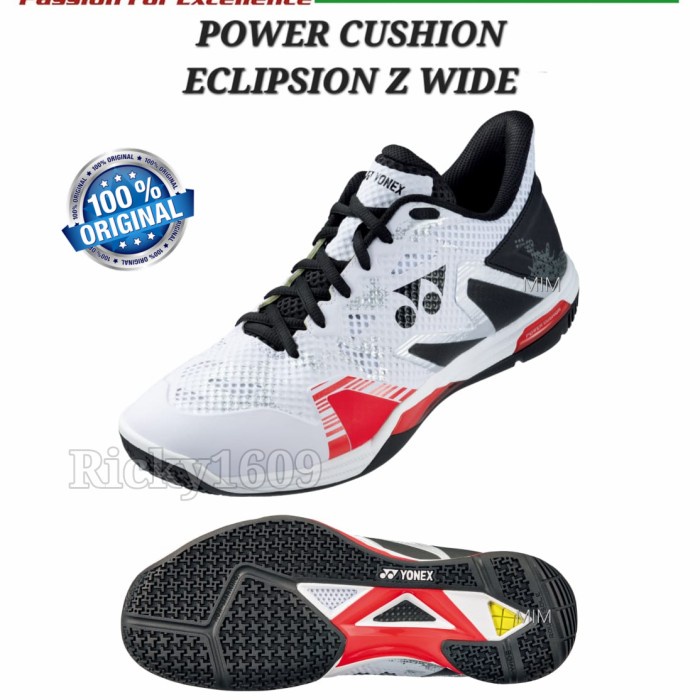 ✨Ori Sepatu Badminton Yonex Power Cushion Shb Eclipsion Z3 Wex - Original Bisa Sameday