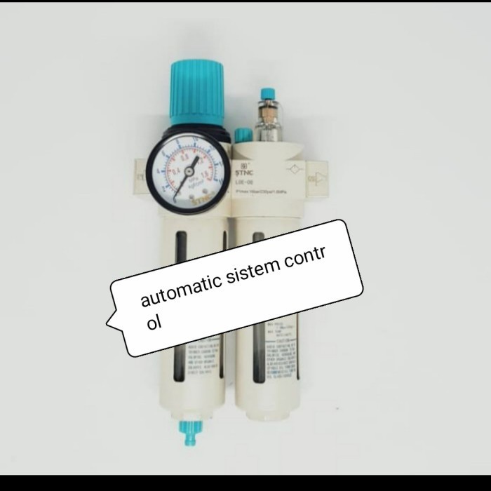 ✅Termurah Lfc08 Stnc Filter Regulator Lubricator 16 Bar Drat 1/4 Berkualitas