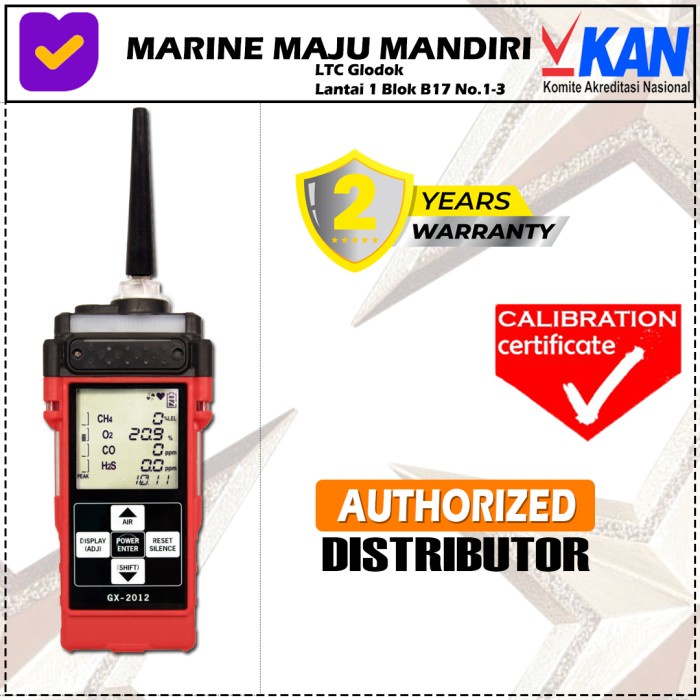 ✅Sale Gas Detector Riken Keiki Gx 2012 Terbaru