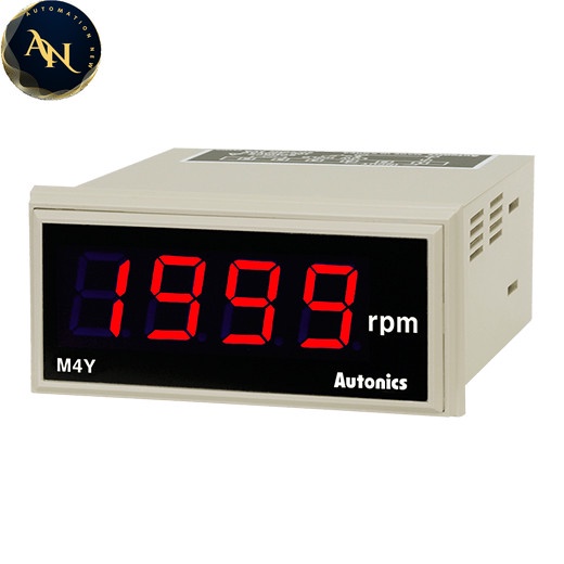✅Ready M4Y-T-1 Digital Panel Meters Autonics Tacho / Speed Meter Bisa Sameday