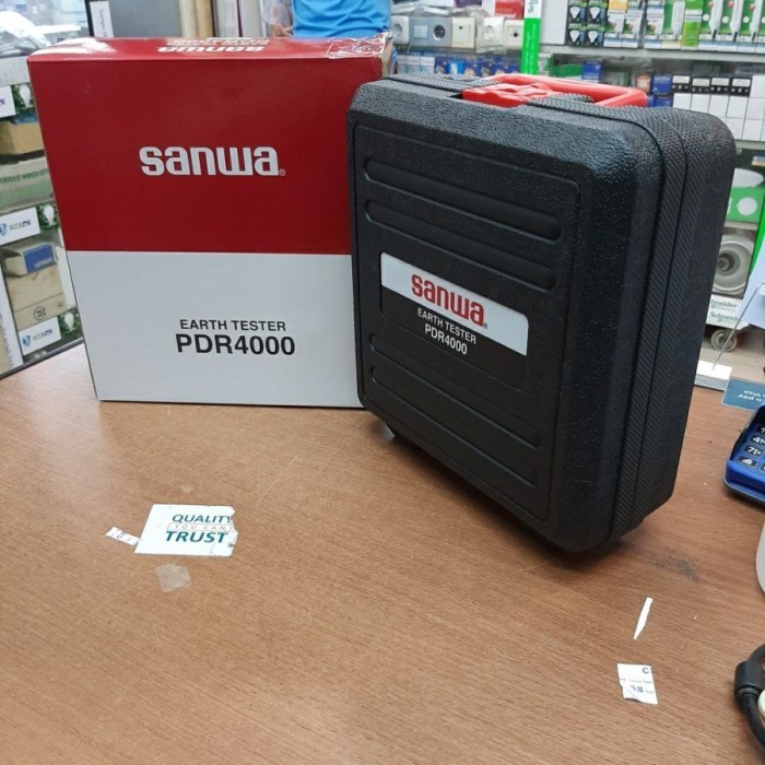 ✅Ready Digital Earth Tester Sanwa Pdr 4000 / Earth Ground Tester Sanwa Limited