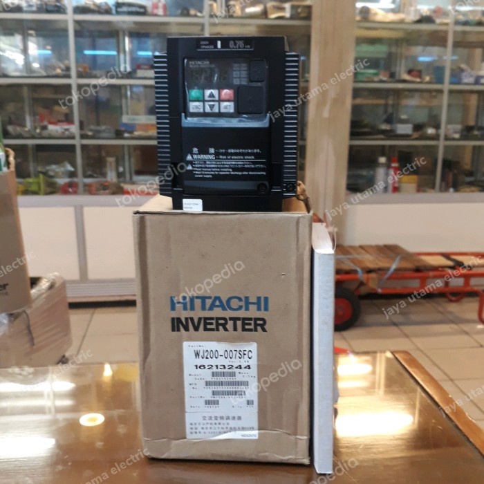 ✅Original Hitachi Inverter Wj200-007Sfc 075Kw 1Ph 200-240V Limited