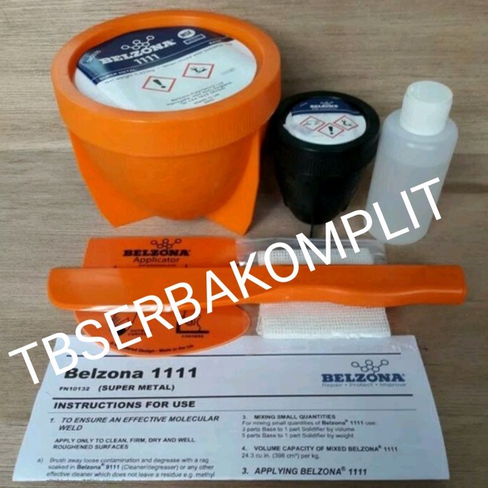 ✅New Ori Paket Lengkap Belzona 1161 Super Uw-Metal Original Uk Metal Repair Lem Bisa Sameday