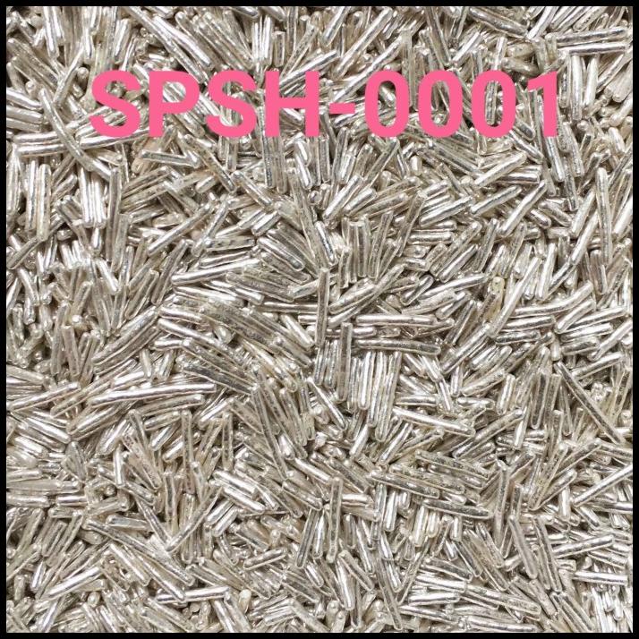 

TERBARU SPSH-0001 SPRINKLES SPRINKLE SPRINKEL 500GR MESES SILVER PERAK