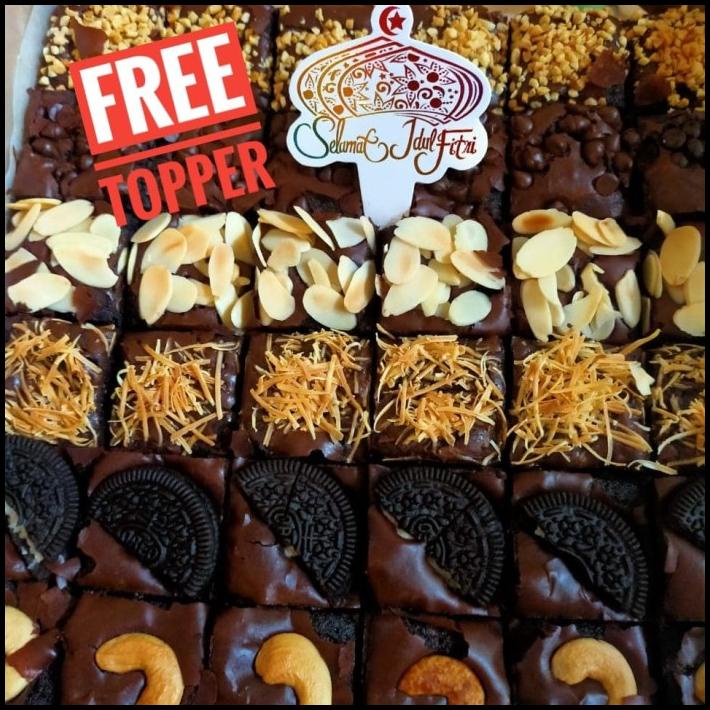 

GRATIS ONGKIR HAMPERS /GIFT/ULANG TAHUN/ IDUL FITRI/NATAL/ANNIVERSARY BROWNIES