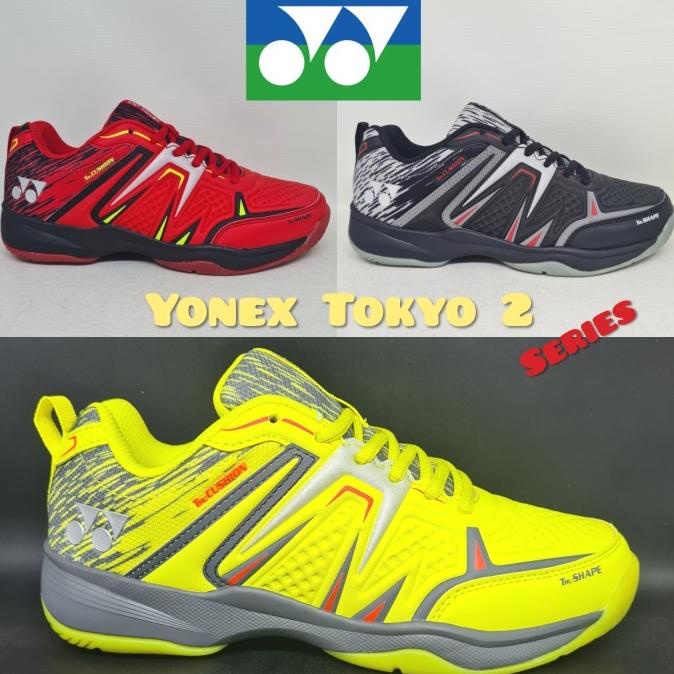 Barang Terlaris Sepatu Badminton Yonex Tokyo 2 Series (Original) Takealit