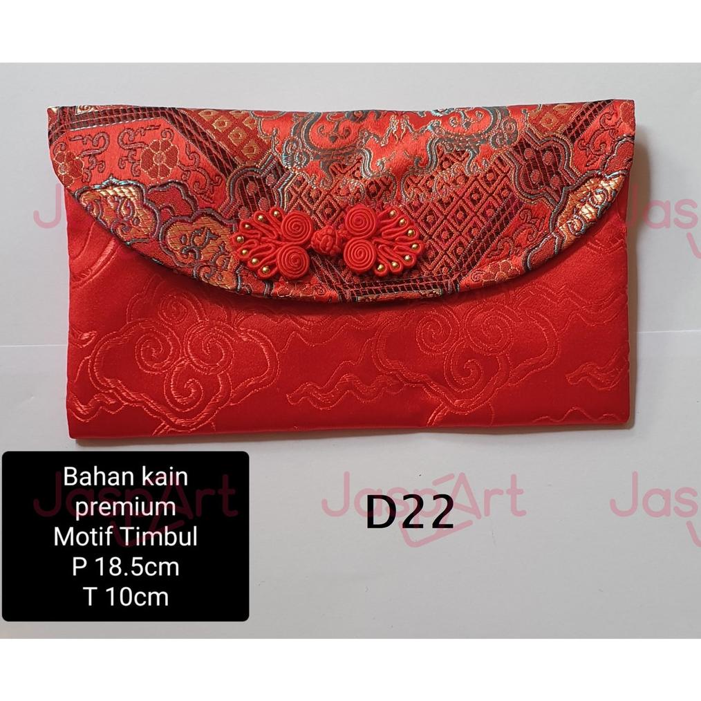 

Angpao Imlek Kain Premium Bentuk Dompet Angpao Sangjit Wedding Hongbao Lamaran Kawinan Engagement