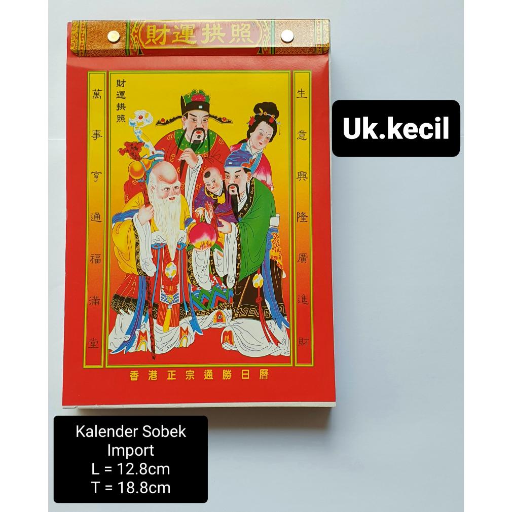 

Kalender Sobek Harian Cina Mandarin Hongkong Kalender Dinding Tulisan Mandarin Kalender Impor Shio Macan Kelinci 2023