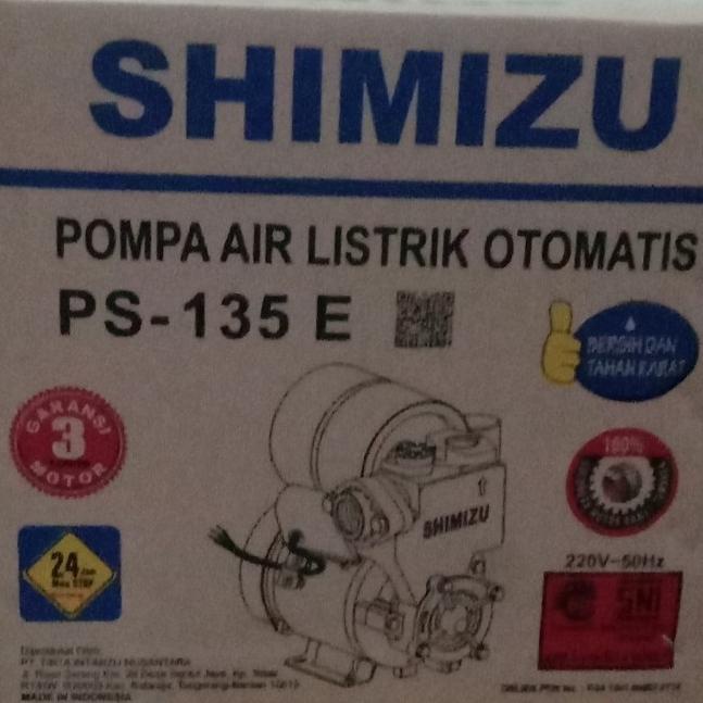Pompa air shimizu PS-135 E
