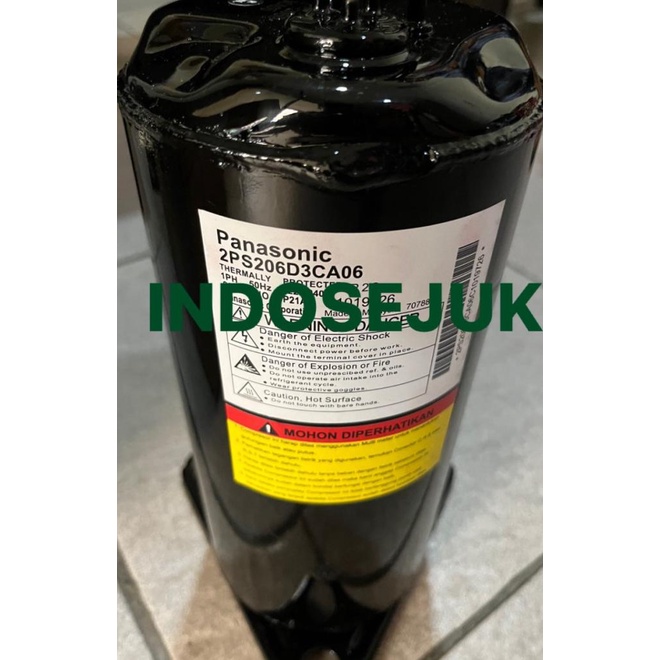 Kompresor Panasonic 2Ps206 1,5Pk R22 / Compressor Ac 1,5Pk R22
