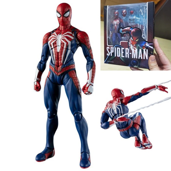 Figure Shf Spiderman Upgrade Suit Far From Home Spiderman Marvel Ready