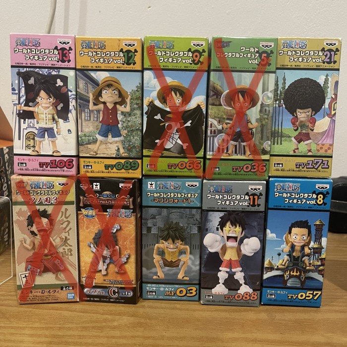 Wcf One Piece Luffy Variant Ready