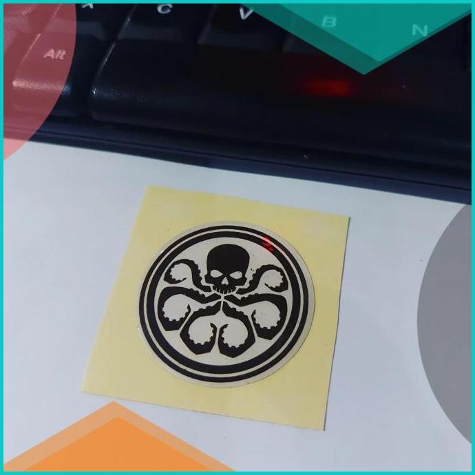 

Sticker Resin Timbul HYDRA Stiker Lentur 3D Logo Kecil 4cm 20JVLZ3 pa
