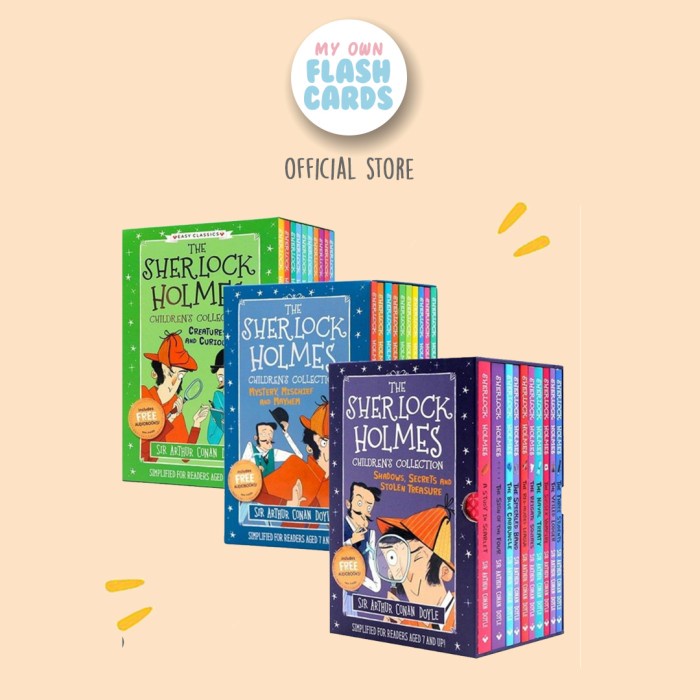 

Update!! The Sherlock Holmes Children's Collection Set of 10 ok Imported Kids