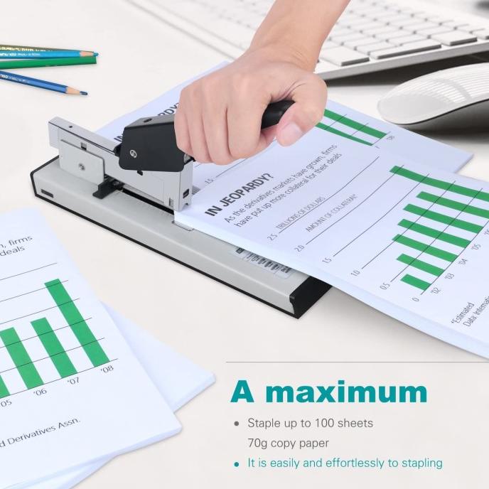 

Heavy Duty Stapler Kw-Trio 50Sa, Jekrek 100 Halaman, Garansi 1 Tahun! Kode 1310