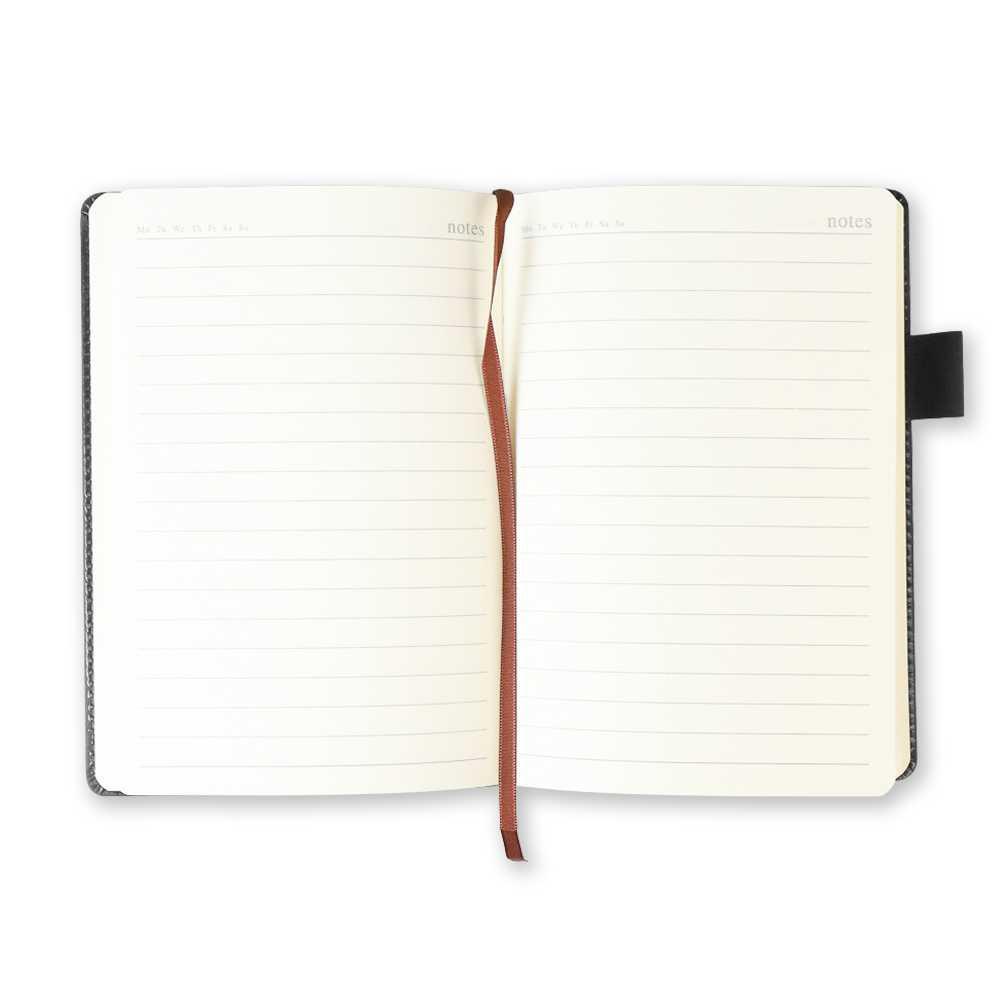 

FORYOURHOME Tlevino Buku Catatan Harian Notebook Diary Cover Kulit 180 Lembar A5 - CW-5025