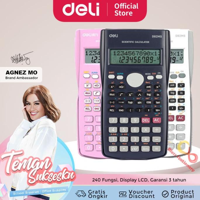 

Deli Scientific Calculator - Kalkulator ilmiah kuliah sekolah [ED82MS]
