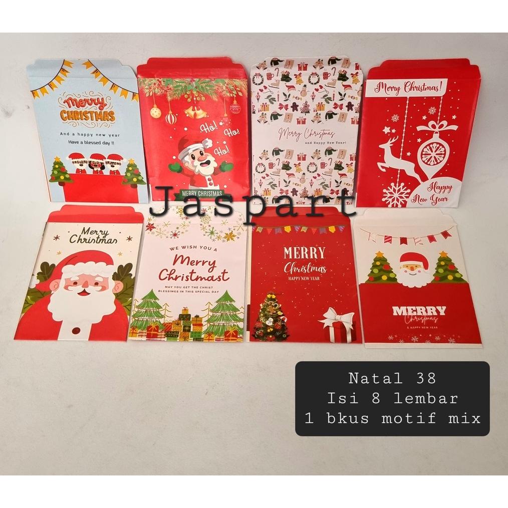 

Angpao Natal Dan Tahun Baru Amplop Natal Angpao Merry Christmas Angpao Murah Free Ongkir