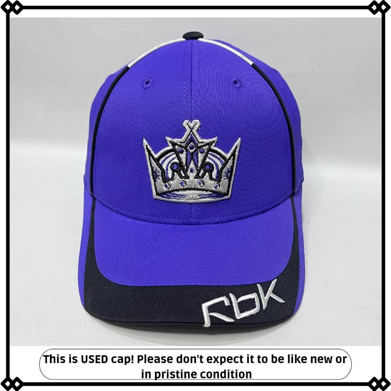 topi Reebok NHL Los Angeles Kings buildup original preloved