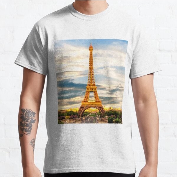 Baju Kaos The Eiffel Tower