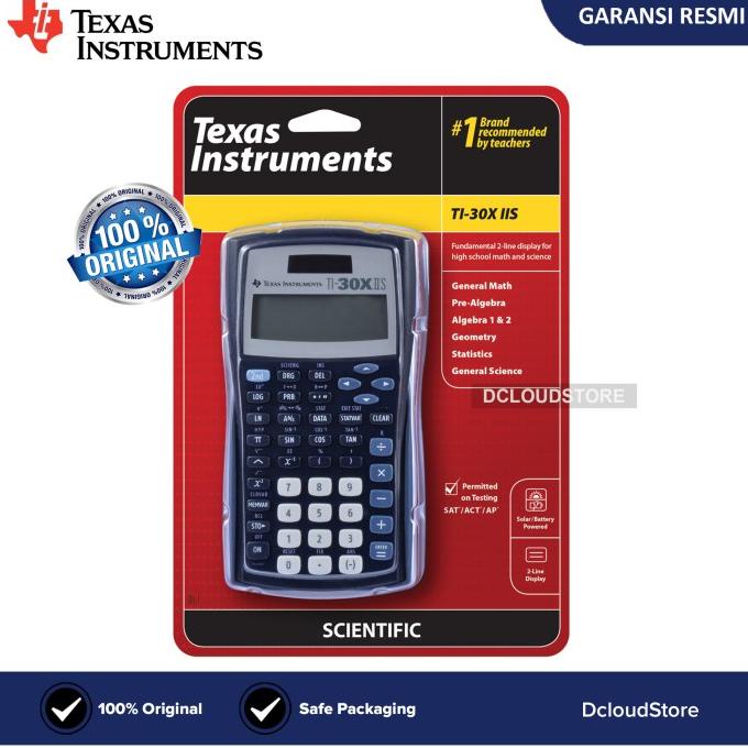 

Calculator Original Texas Instruments TI 30X IIS Scientific Kalkulator