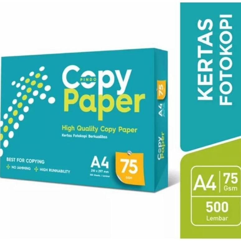 

Recomend Kertas HVS A4 75 gr Copy Paper Kertas Fotocopy