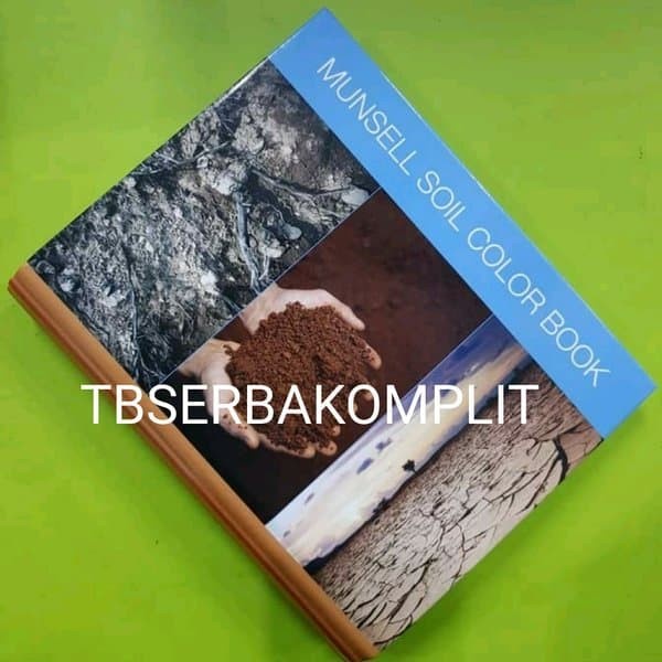[Original] Munsell Soil Color Book Charts By X-Rite Revised Edition Buku Pedoman Berkualitas
