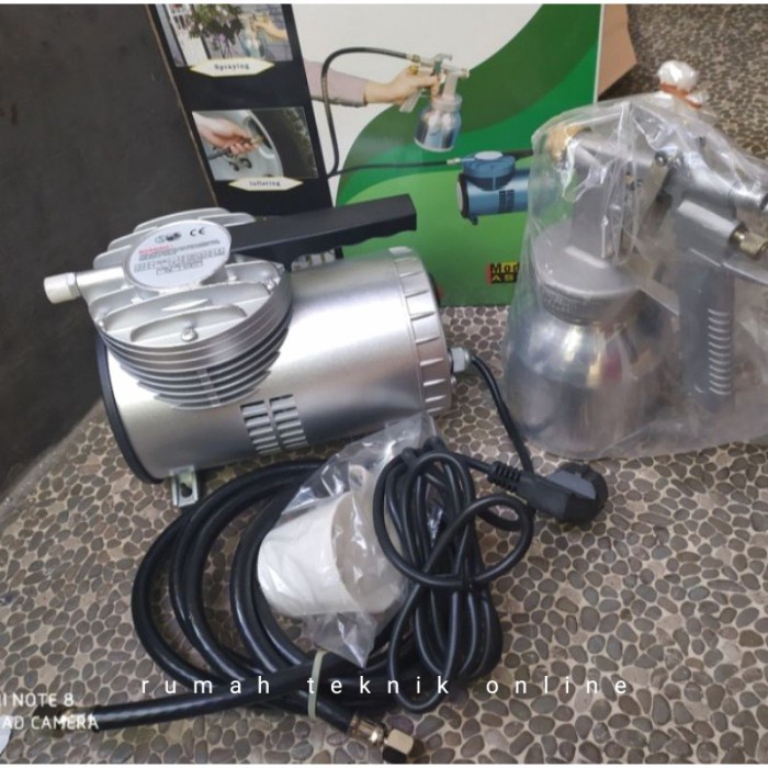 [Original] Kompresor Angin Mini Listrik 25 Psi Kompresor Udara Listrik 220 Volt Bisa Gojek