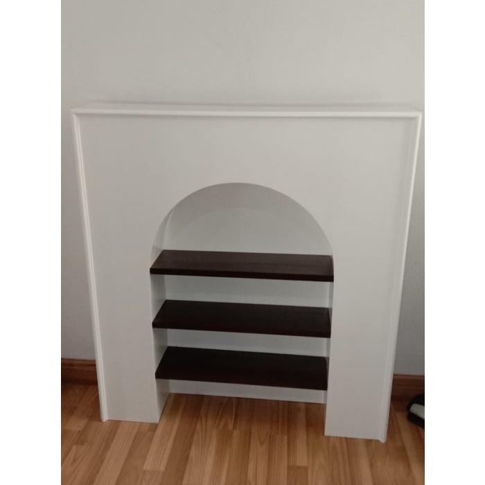 [Ori] Fireplace Shelf Aesthetic Bisa Sameday