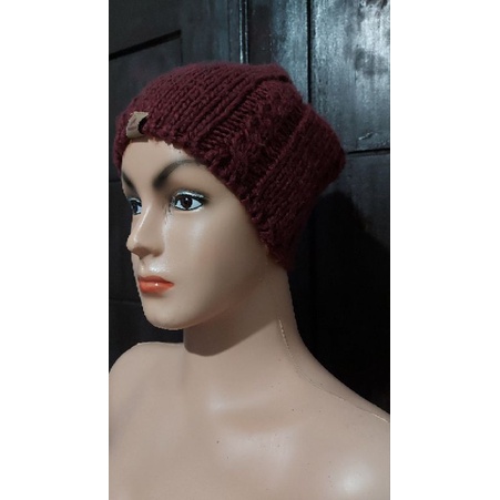 kupluk eiger maroon