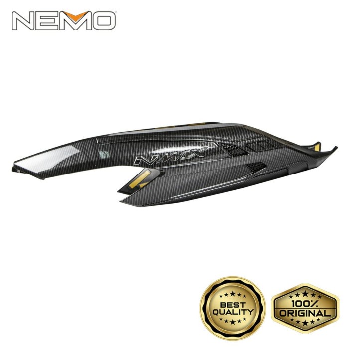 [New Ori] Cover / Tutup Samping Body Carbon Nemo Yamaha Nmax 2020 Terbatas