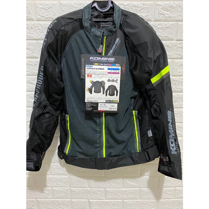 NEW JAKET MOTOR KOMINE JK-098 COOL MESH BISMARK TOURING JACKET KOMINE JK09 ORIGINAL TERBARU