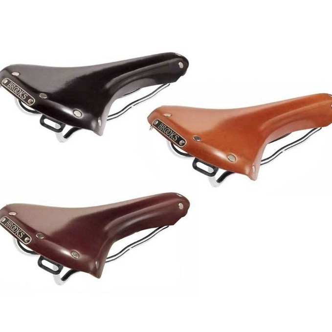[Baru] Saddle Brooks Original - Brooks B15 Swallow Chrome Rails Saddle Terbaru