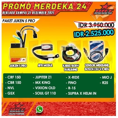 ✨Termurah Ecu Brt Juken 5 Pro Gsx 150 Terbatas