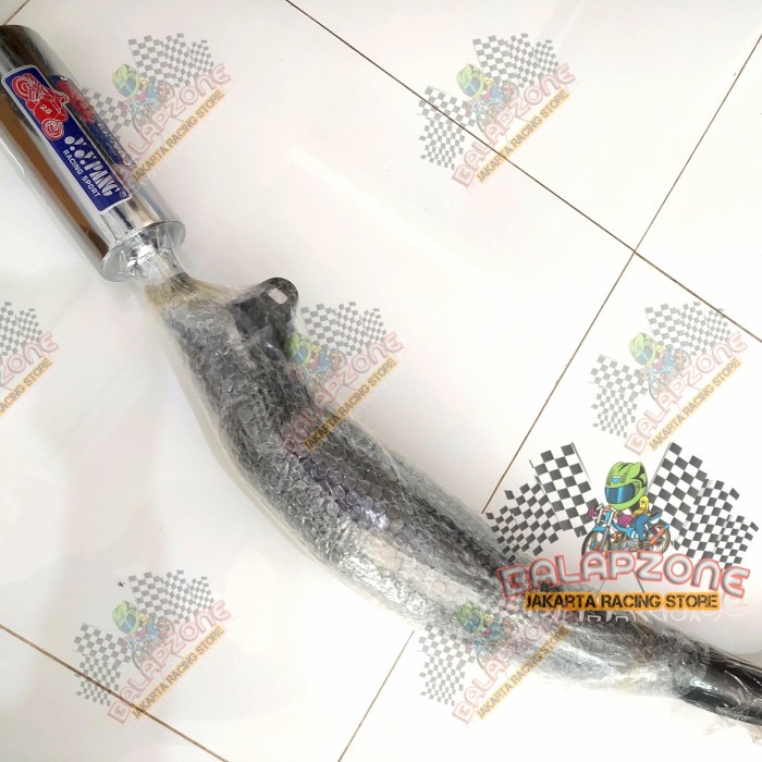 ✨Termurah Knalpot Yypang Black Kobra Satria 2T Chamber Standard Ori Malaysia Diskon