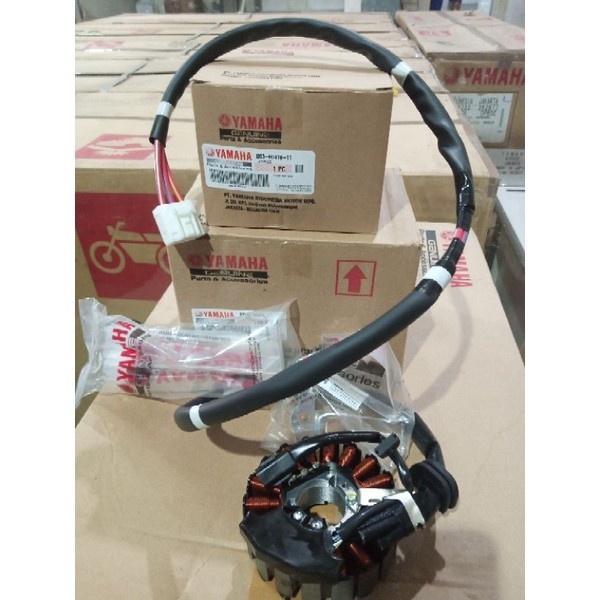 ✨Termurah Spull Aerox Stator Assy B63-H1410-00 99999-04498 Lexi Aerox 155 Ori Bisa Sameday