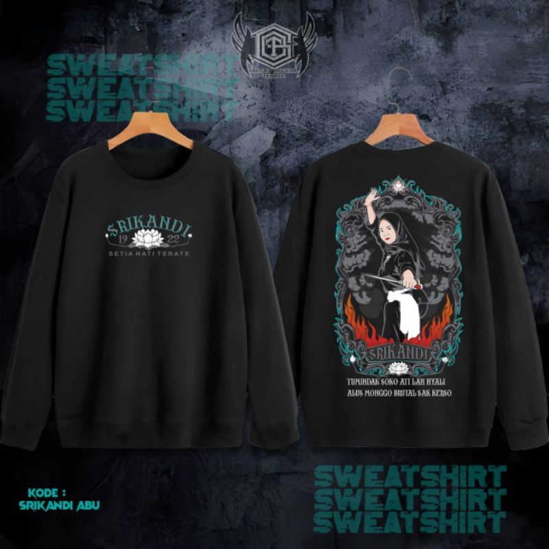 SWEATER SRIKANDI PSHT TERLARIS - SWEATER SRIKANDI TERATE - SWEATER PSHT KEKINIAN