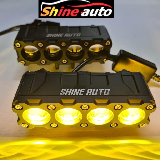LED Mini Projector 4 Lens / Mini Projie 4 mata ShineAuto