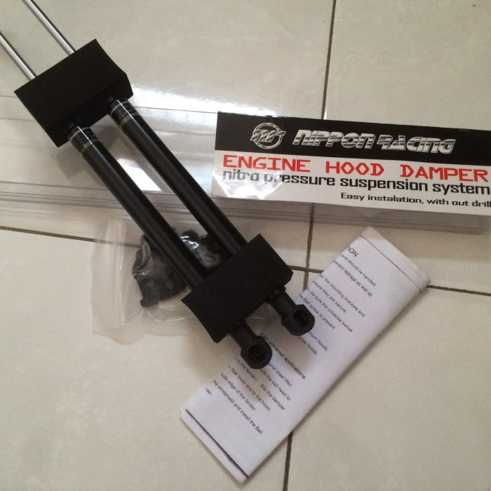 Toyota Starlet kapsul shock kap hood damper mesin merk nippon racing best
