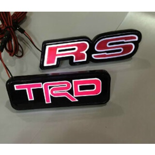 Emblem glowing RS untuk grille Honda Jazz, Brio,Mobilio best